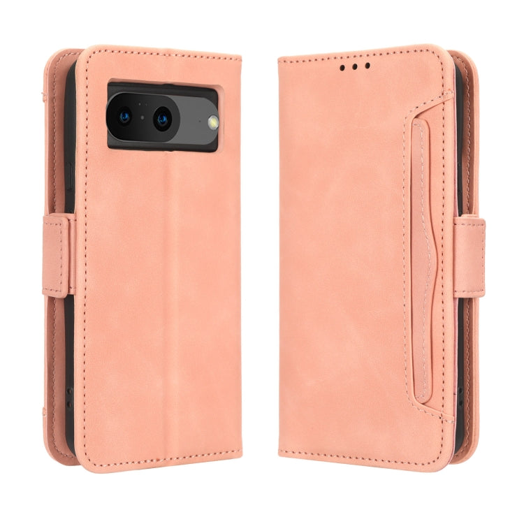 Skin Feel Calf Texture Card Slots Leather Phone Case, For Google Pixel 8