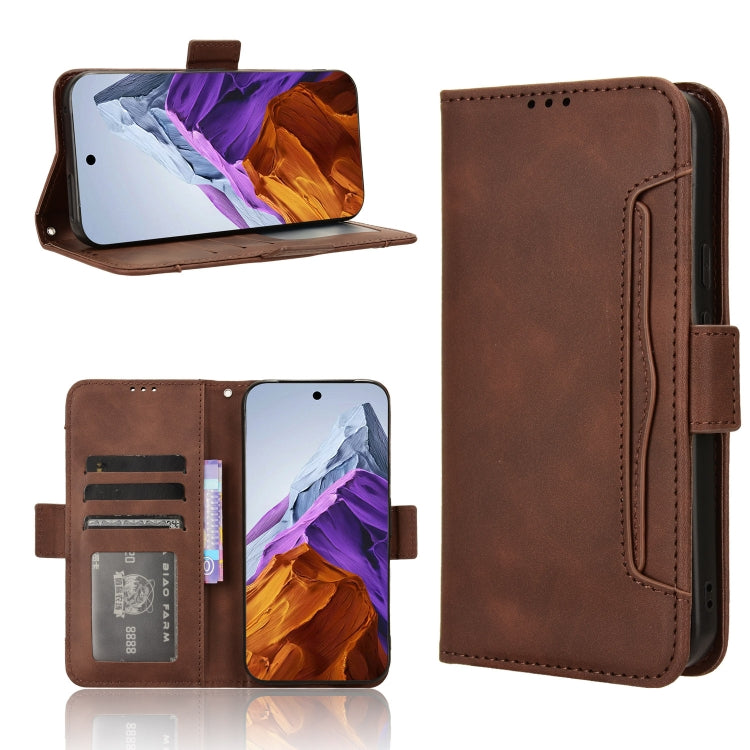 Skin Feel Calf Texture Card Slots Leather Phone Case, For Google Pixel 10 Pro XL, For Google Pixel 10 Pro / 10, For Google Pixel 9a, For Google Pixel 9 Pro, For Google Pixel 9, For Google Pixel 8a, For Google Pixel 8 Pro, For Google Pixel 8