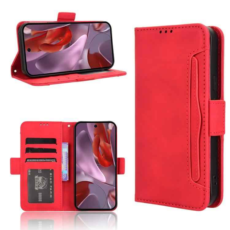 Skin Feel Calf Texture Card Slots Leather Phone Case, For Google Pixel 10 Pro XL, For Google Pixel 10 Pro / 10, For Google Pixel 9a, For Google Pixel 9 Pro, For Google Pixel 9, For Google Pixel 8a, For Google Pixel 8 Pro, For Google Pixel 8