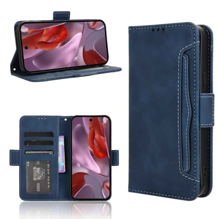 Skin Feel Calf Texture Card Slots Leather Phone Case, For Google Pixel 10 Pro XL, For Google Pixel 10 Pro / 10, For Google Pixel 9a, For Google Pixel 9 Pro, For Google Pixel 9, For Google Pixel 8a, For Google Pixel 8 Pro, For Google Pixel 8