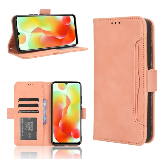 Skin Feel Calf Texture Card Slots Leather Phone Case, For Oukitel C33, For Oukitel C32