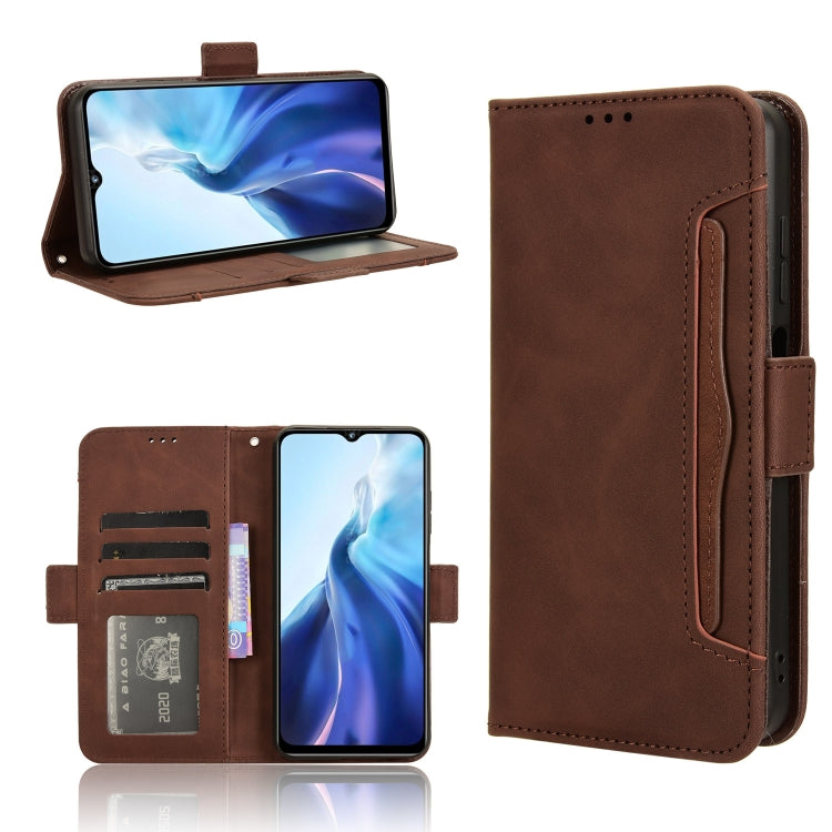 Skin Feel Calf Texture Card Slots Leather Phone Case, For Oukitel C35 / C36, For Oukitel C33, For Oukitel C32