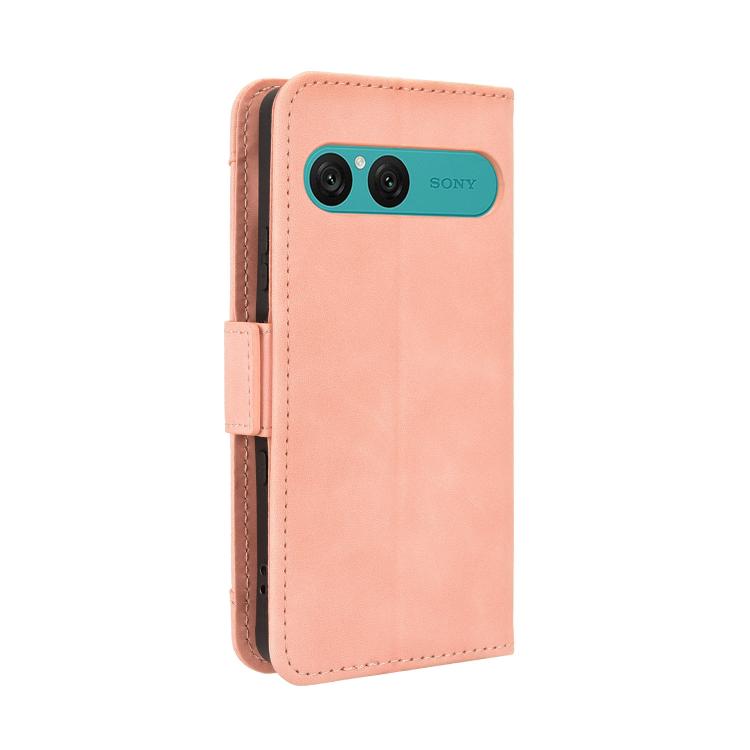 Skin Feel Calf Texture Card Slots Leather Phone Case, For Sony Xperia 10 VII, For Sony Xperia 1 VII, For Sony Xperia 10 VI 2024, For Sony Xperia 1 VI 2024, For Sony Xperia 5 V 2023, For Sony Xperia 1 V, For Sony Xperia 10 V