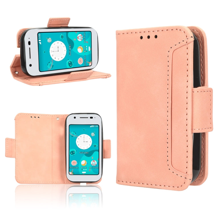 Skin Feel Calf Texture Card Slots Leather Phone Case, For Sharp Aquos R8, For Sharp Mamorino6