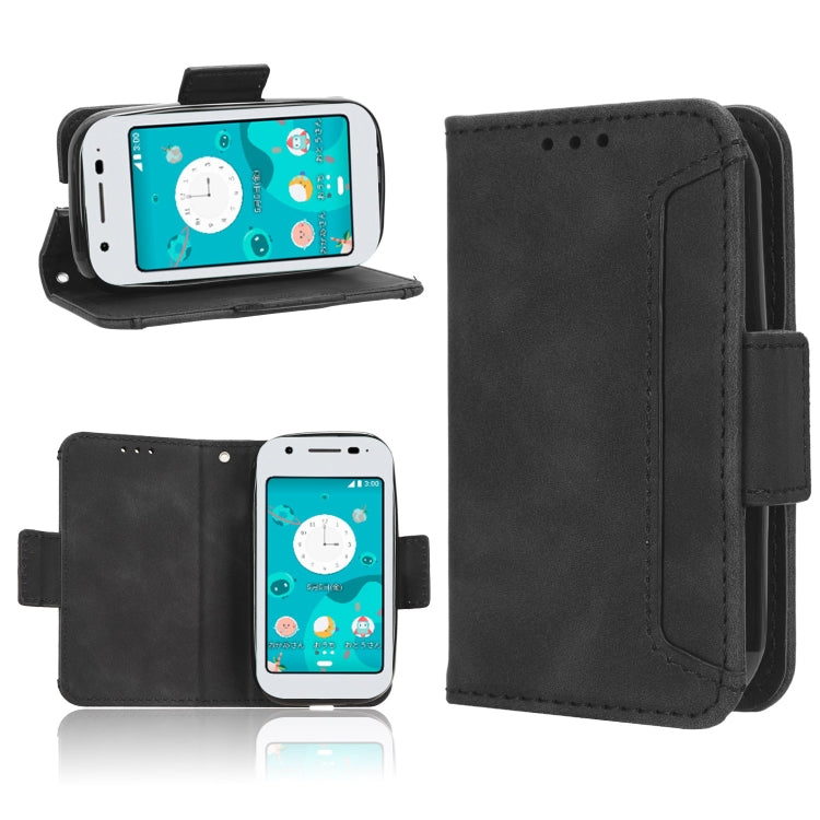 Skin Feel Calf Texture Card Slots Leather Phone Case, For Sharp Aquos R8, For Sharp Mamorino6