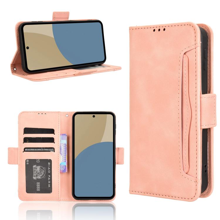 Skin Feel Calf Texture Card Slots Leather Phone Case, For Sharp Aquos R10, For Sharp Aquos wish5, For Sharp Basio Active3, For Sharp Aquos Sense9, For Sharp Aquos R9 Pro, For Sharp Aquos wish4, For Sharp Aquos R9, For Sharp Aquos Sense8����������������...