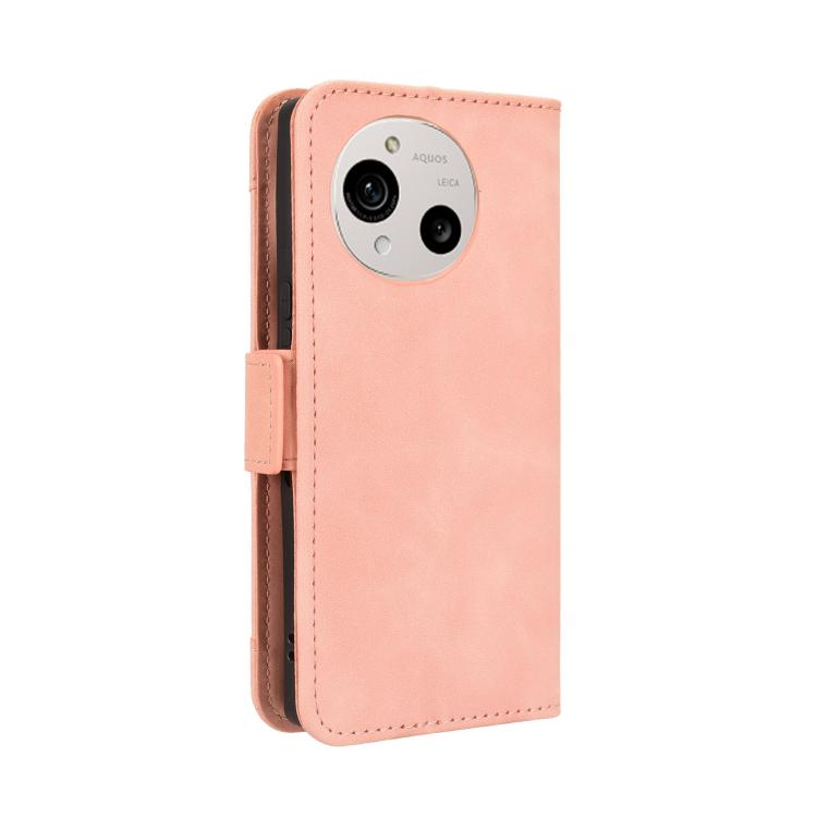 Skin Feel Calf Texture Card Slots Leather Phone Case, For Sharp Aquos R10, For Sharp Aquos wish5, For Sharp Basio Active3, For Sharp Aquos Sense9, For Sharp Aquos R9 Pro, For Sharp Aquos wish4, For Sharp Aquos R9, For Sharp Aquos Sense8����������������...