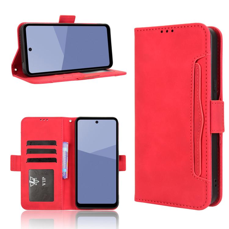 Skin Feel Calf Texture Card Slots Leather Phone Case, For Sharp Aquos Sense10, For Sharp Aquos R10, For Sharp Aquos wish5, For Sharp Basio Active3, For Sharp Aquos Sense9, For Sharp Aquos R9 Pro, For Sharp Aquos wish4, For Sharp Aquos R9               ...
