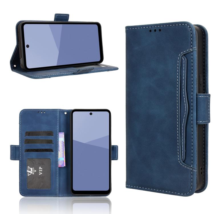 Skin Feel Calf Texture Card Slots Leather Phone Case, For Sharp Aquos Sense10, For Sharp Aquos R10, For Sharp Aquos wish5, For Sharp Basio Active3, For Sharp Aquos Sense9, For Sharp Aquos R9 Pro, For Sharp Aquos wish4, For Sharp Aquos R9               ...