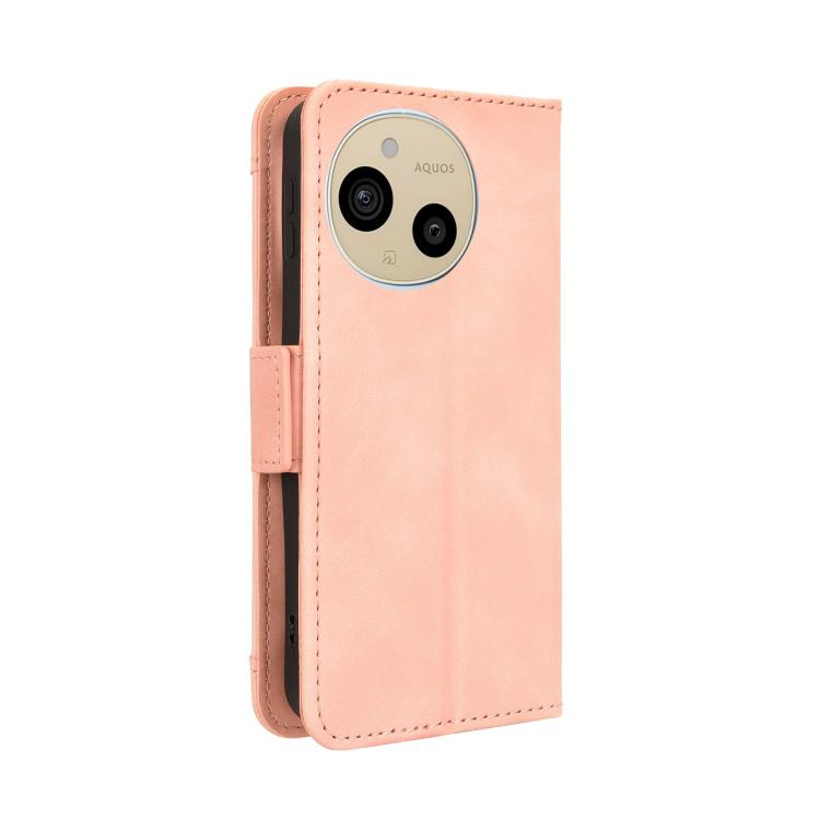 Skin Feel Calf Texture Card Slots Leather Phone Case, For Sharp Aquos Sense10, For Sharp Aquos R10, For Sharp Aquos wish5, For Sharp Basio Active3, For Sharp Aquos Sense9, For Sharp Aquos R9 Pro, For Sharp Aquos wish4, For Sharp Aquos R9               ...