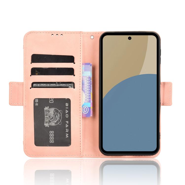 Skin Feel Calf Texture Card Slots Leather Phone Case, For Sharp Aquos Sense10, For Sharp Aquos R10, For Sharp Aquos wish5, For Sharp Basio Active3, For Sharp Aquos Sense9, For Sharp Aquos R9 Pro, For Sharp Aquos wish4, For Sharp Aquos R9               ...