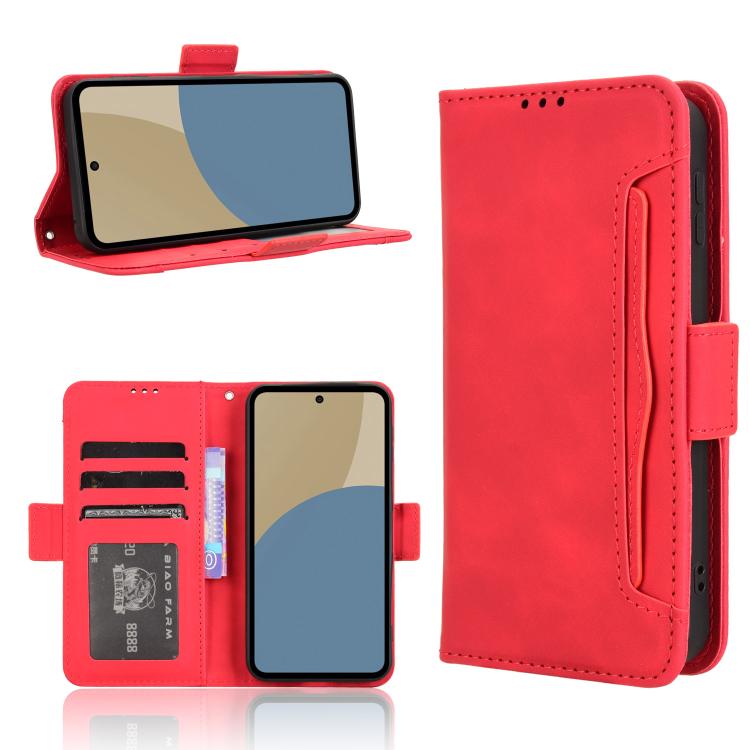 Skin Feel Calf Texture Card Slots Leather Phone Case, For Sharp Aquos R11, For Sharp Aquos Sense10, For Sharp Aquos R10, For Sharp Aquos wish5, For Sharp Basio Active3, For Sharp Aquos Sense9, For Sharp Aquos R9 Pro, For Sharp Aquos wish4              ...