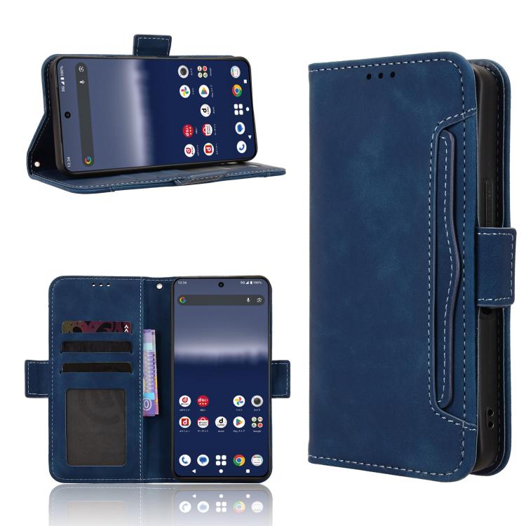 Skin Feel Calf Texture Card Slots Leather Phone Case, For Sharp Aquos R11, For Sharp Aquos Sense10, For Sharp Aquos R10, For Sharp Aquos wish5, For Sharp Basio Active3, For Sharp Aquos Sense9, For Sharp Aquos R9 Pro, For Sharp Aquos wish4              ...