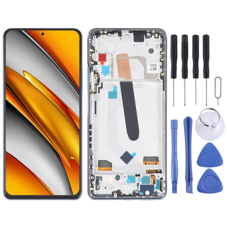 LCD Screen For Digitizer Full Assembly with Frame