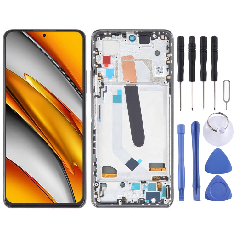 LCD Screen For Digitizer Full Assembly with Frame