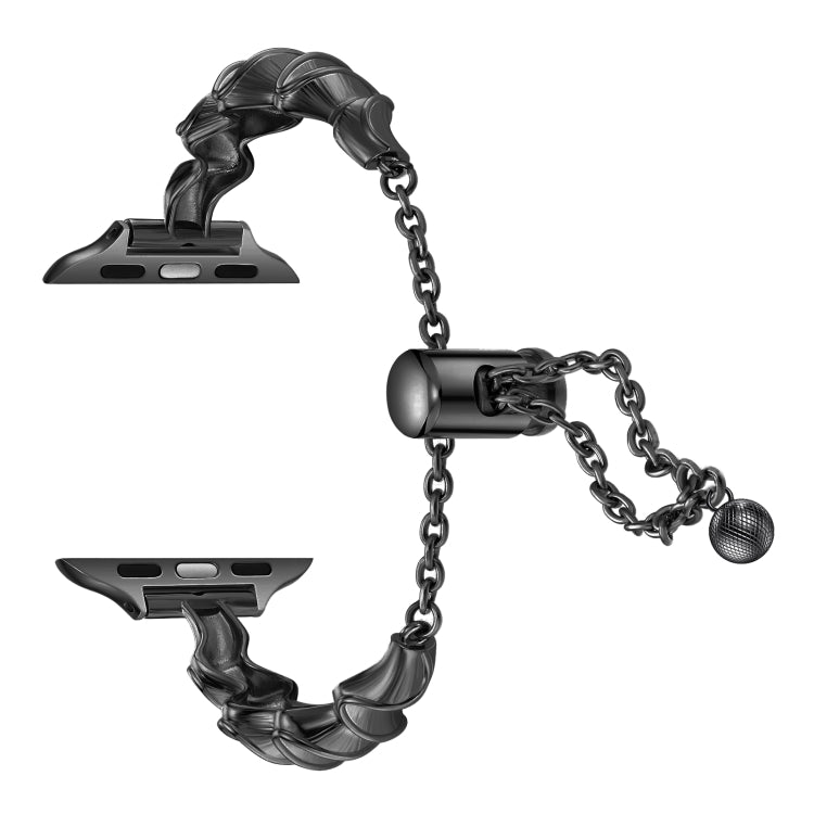 Ribbon Wave Metal Watch Band