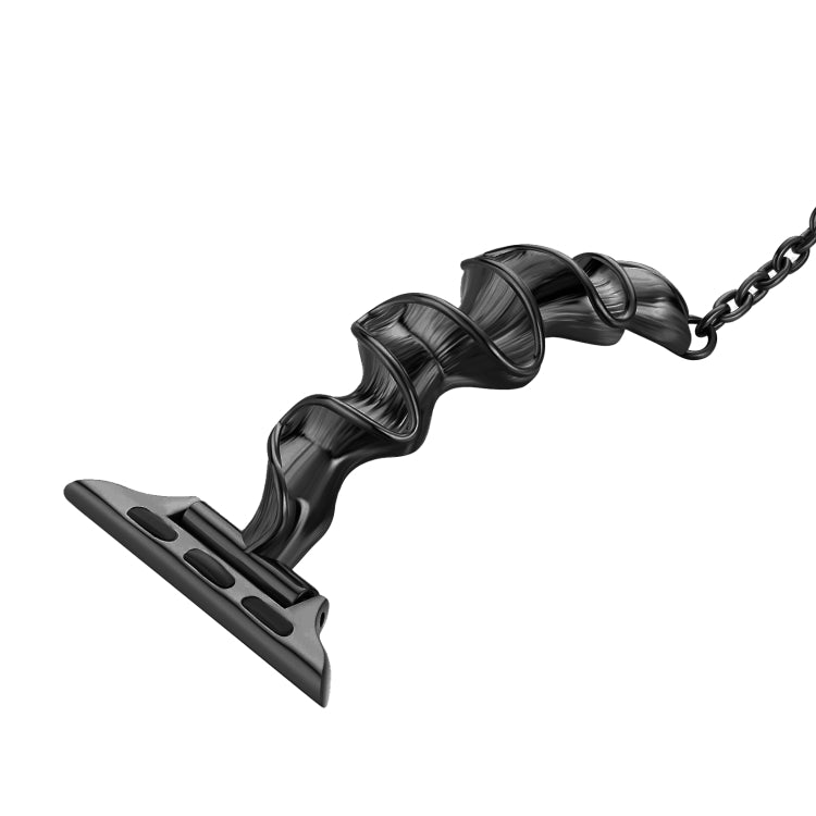 Ribbon Wave Metal Watch Band