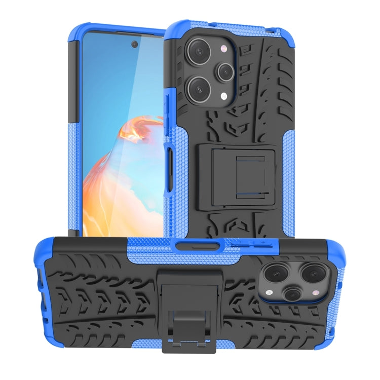 Tire Texture TPU + PC Phone Case with Holder