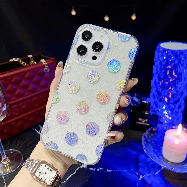 Little Star Series Glitter Powder TPU Phone Case, For iPhone 13 Pro, For iPhone 13 Pro Max, For iPhone 12, For iPhone 12 Pro