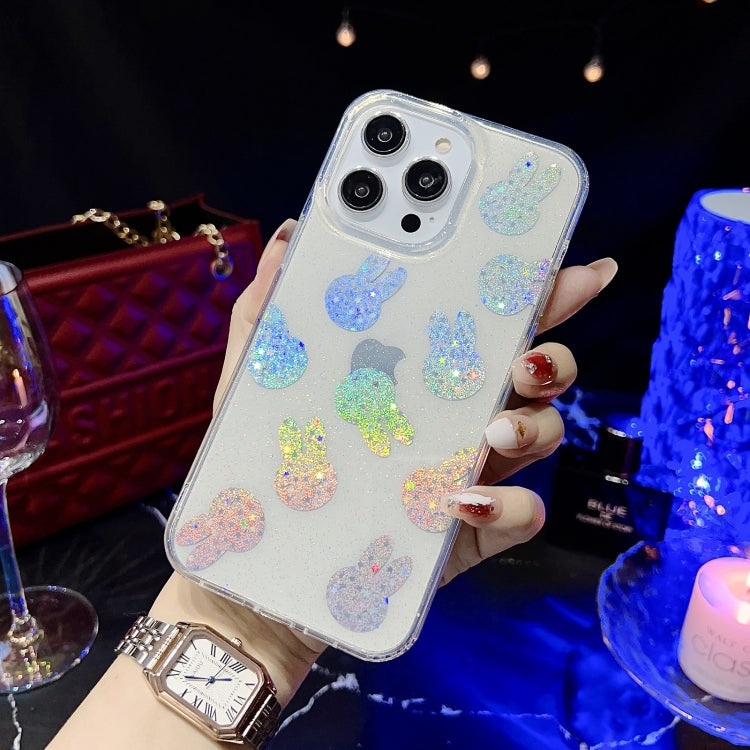 Little Star Series Glitter Powder TPU Phone Case, For iPhone 13 Pro, For iPhone 13 Pro Max, For iPhone 12, For iPhone 12 Pro