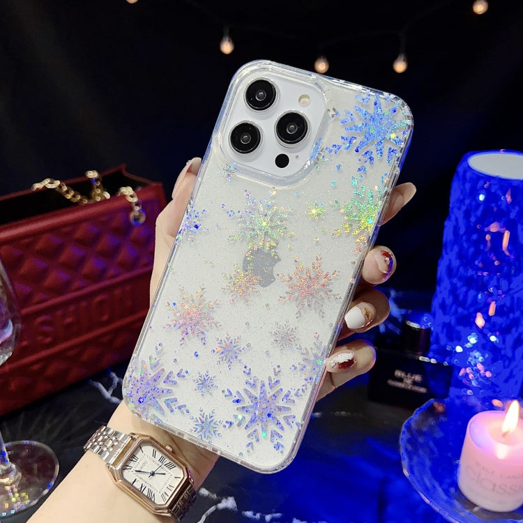 Little Star Series Glitter Powder TPU Phone Case, For iPhone 13 Pro, For iPhone 13 Pro Max, For iPhone 12, For iPhone 12 Pro