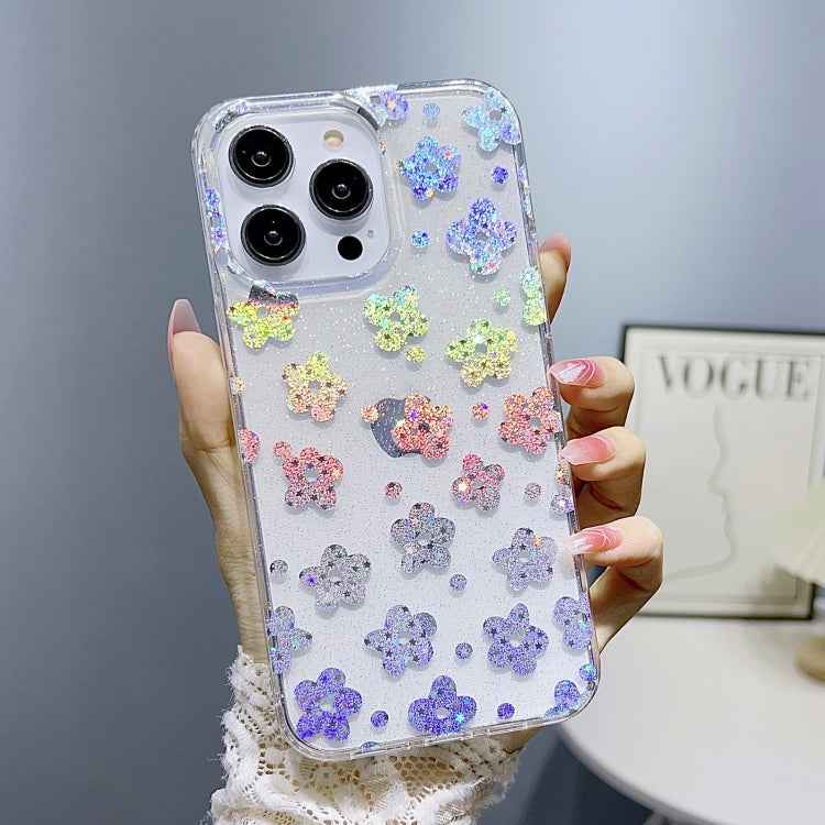 Little Star Series Glitter Powder TPU Phone Case