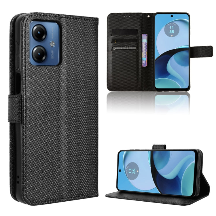 Diamond Texture Leather Phone Case, For Motorola Edge 40 Neo 5G, For Motorola Moto G14 4G, For Motorola Moto G Stylus 4G 2023, For Motorola Edge 40, For Motorola Moto G Stylus 5G 2023, For Motorola Moto G53 / G13, For Motorola Moto G 5G 2023           ...