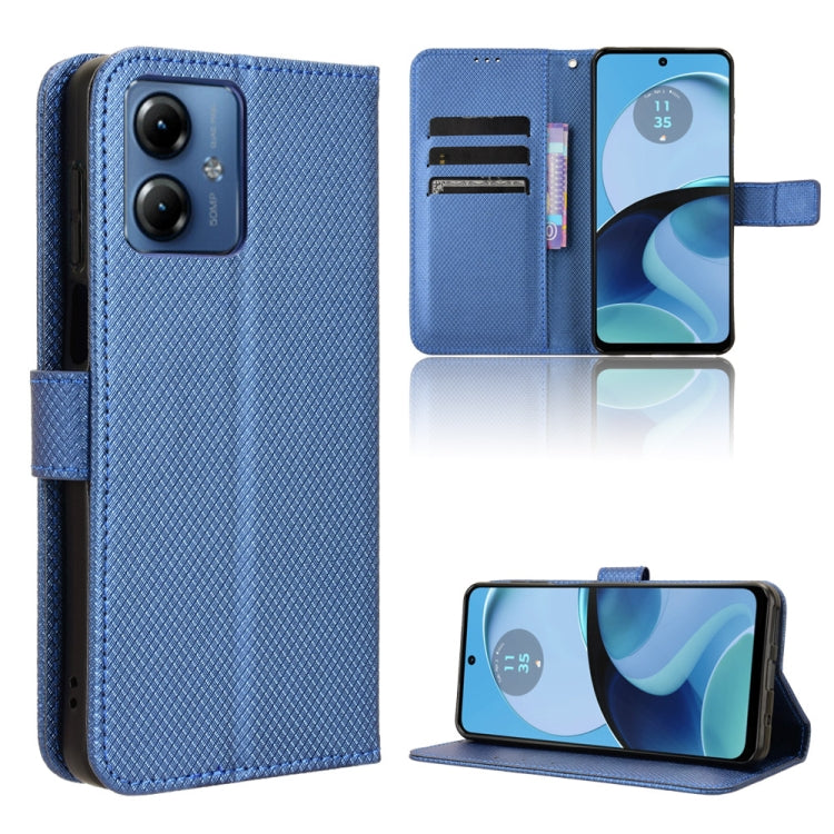Diamond Texture Leather Phone Case, For Motorola Edge 40 Neo 5G, For Motorola Moto G14 4G, For Motorola Moto G Stylus 4G 2023, For Motorola Edge 40, For Motorola Moto G Stylus 5G 2023, For Motorola Moto G53 / G13, For Motorola Moto G 5G 2023           ...