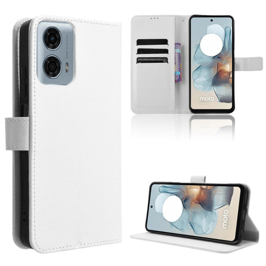 Diamond Texture Leather Phone Case, For Motorola Moto G Power 5G 2024, For Motorola Moto G84 5G, For Motorola Moto G54 5G, For Motorola Edge 40 Neo 5G, For Motorola Moto G14 4G, For Motorola Moto G Stylus 4G 2023, For Motorola Edge 40                  ...
