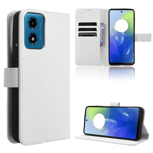 Diamond Texture Leather Phone Case, For Motorola Moto E14 / G04s / G24 Power, For Motorola Edge 2024 5G, For Motorola Edge 50 Ultra / Moto X50 Ultra, For Motorola Edge 50 Pro, For Motorola Edge 50 Fusion, For Motorola Moto G04 / G24                    ...