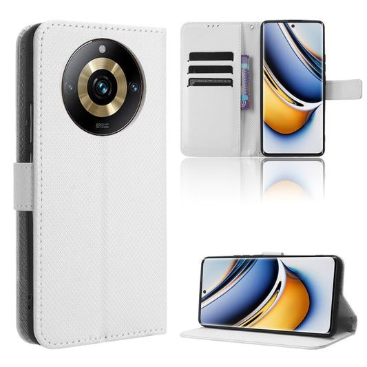 Diamond Texture Leather Phone Case, For Realme 11 Pro / 11 Pro+, For Realme C65 4G, For Realme GT Neo5 SE