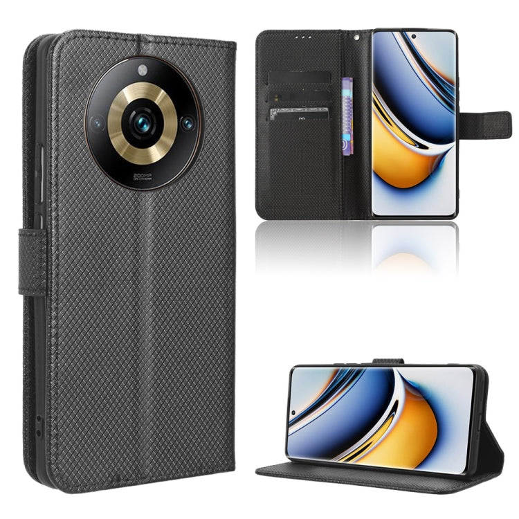 Diamond Texture Leather Phone Case, For Realme C53 4G / Narzo N53 4G, For Realme 11 5G, For Realme 11 Pro / 11 Pro+, For Realme C65 4G, For Realme GT Neo5 SE