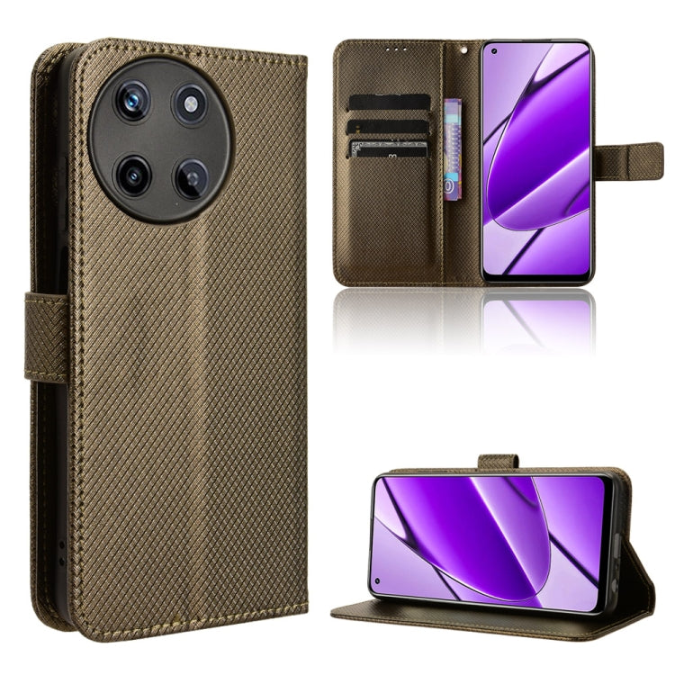 Diamond Texture Leather Phone Case, For Realme 12 5G / 12X 5G, For Realme Narzo 70 Pro 5G, For Realme 12+ 5G, For Realme Note 50 4G, For Realme 12 Pro / 12 Pro+ 5G, For Realme C67 4G, For Realme 11 4G Foreign, For Realme GT5 5G                         ...