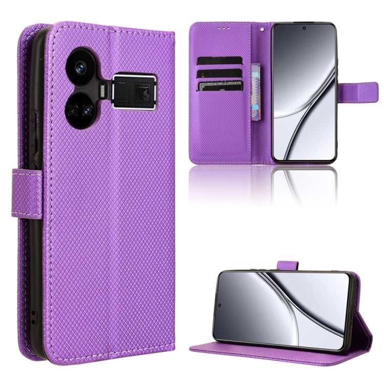 Diamond Texture Leather Phone Case, For Realme 12 5G / 12X 5G, For Realme Narzo 70 Pro 5G, For Realme 12+ 5G, For Realme Note 50 4G, For Realme 12 Pro / 12 Pro+ 5G, For Realme C67 4G, For Realme 11 4G Foreign, For Realme GT5 5G                         ...