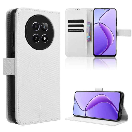 Diamond Texture Leather Phone Case, For Realme 12 5G / 12X 5G, For Realme Narzo 70 Pro 5G, For Realme 12+ 5G, For Realme Note 50 4G, For Realme 12 Pro / 12 Pro+ 5G, For Realme C67 4G, For Realme 11 4G Foreign, For Realme GT5 5G                         ...