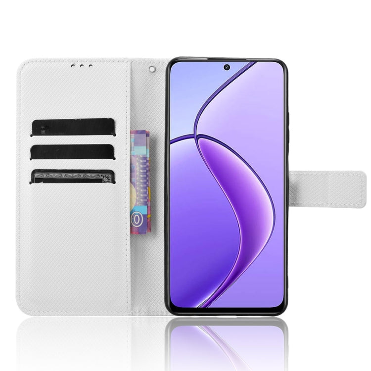 Diamond Texture Leather Phone Case, For Realme 12 5G / 12X 5G, For Realme Narzo 70 Pro 5G, For Realme 12+ 5G, For Realme Note 50 4G, For Realme 12 Pro / 12 Pro+ 5G, For Realme C67 4G, For Realme 11 4G Foreign, For Realme GT5 5G                         ...