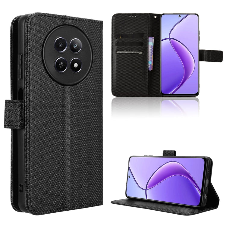 Diamond Texture Leather Phone Case, For Realme 12 5G / 12X 5G, For Realme Narzo 70 Pro 5G, For Realme 12+ 5G, For Realme Note 50 4G, For Realme 12 Pro / 12 Pro+ 5G, For Realme C67 4G, For Realme 11 4G Foreign, For Realme GT5 5G                         ...