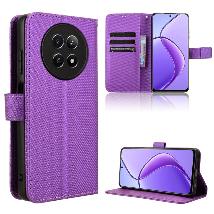 Diamond Texture Leather Phone Case, For Realme 12 5G / 12X 5G, For Realme Narzo 70 Pro 5G, For Realme 12+ 5G, For Realme Note 50 4G, For Realme 12 Pro / 12 Pro+ 5G, For Realme C67 4G, For Realme 11 4G Foreign, For Realme GT5 5G                         ...