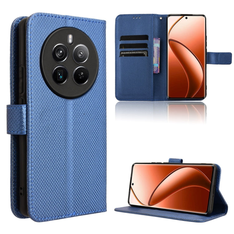 Diamond Texture Leather Phone Case, For Realme 12 5G / 12X 5G, For Realme Narzo 70 Pro 5G, For Realme 12+ 5G, For Realme Note 50 4G, For Realme 12 Pro / 12 Pro+ 5G, For Realme C67 4G, For Realme 11 4G Foreign, For Realme GT5 5G                         ...