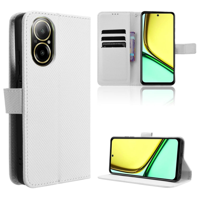 Diamond Texture Leather Phone Case, For Realme 12 5G / 12X 5G, For Realme Narzo 70 Pro 5G, For Realme 12+ 5G, For Realme Note 50 4G, For Realme 12 Pro / 12 Pro+ 5G, For Realme C67 4G, For Realme 11 4G Foreign, For Realme GT5 5G                         ...