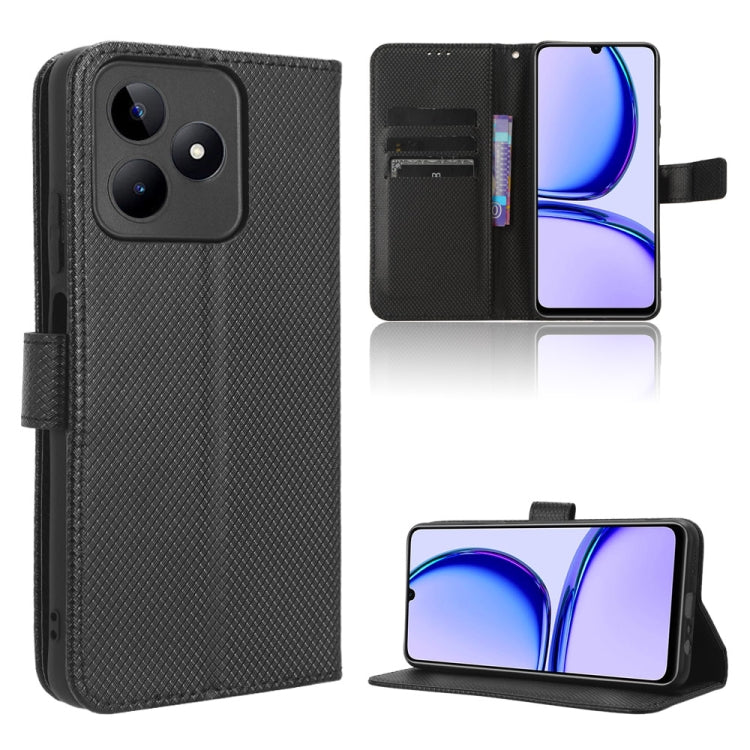 Diamond Texture Leather Phone Case, For Realme 12 5G / 12X 5G, For Realme Narzo 70 Pro 5G, For Realme 12+ 5G, For Realme Note 50 4G, For Realme 12 Pro / 12 Pro+ 5G, For Realme C67 4G, For Realme 11 4G Foreign, For Realme GT5 5G                         ...
