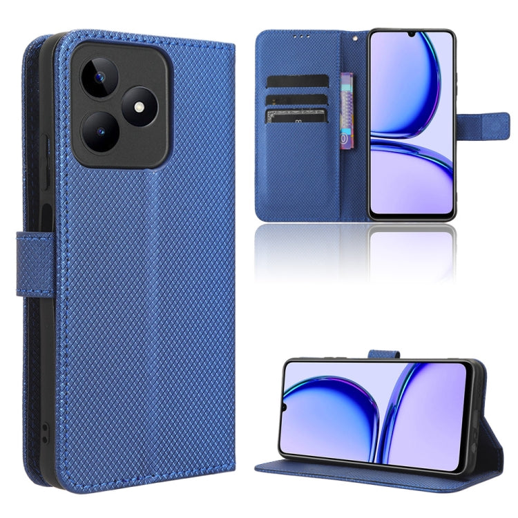 Diamond Texture Leather Phone Case, For Realme 12 5G / 12X 5G, For Realme Narzo 70 Pro 5G, For Realme 12+ 5G, For Realme Note 50 4G, For Realme 12 Pro / 12 Pro+ 5G, For Realme C67 4G, For Realme 11 4G Foreign, For Realme GT5 5G                         ...