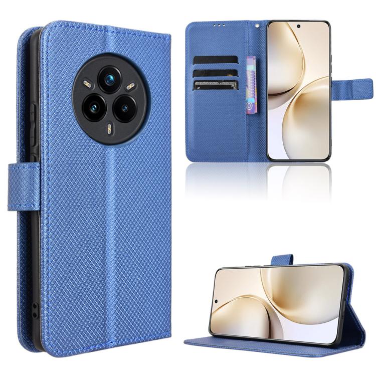Diamond Texture Leather Phone Case, For Realme C71 4G, For Realme GT 7 5G, For Realme 14x 5G Malaysia / V70, For Realme 14 5G, For Realme P3 Ultra 5G, For Realme P3 5G / Neo7x 5G, For Realme 14 Pro Lite 5G, For Realme P3 Pro 5G, For Realme 14 Pro+ 5G