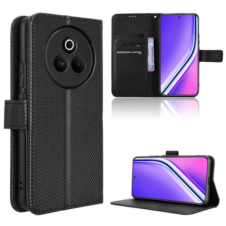 Diamond Texture Leather Phone Case, For Realme C71 4G, For Realme GT 7 5G, For Realme 14x 5G Malaysia / V70, For Realme 14 5G, For Realme P3 Ultra 5G, For Realme P3 5G / Neo7x 5G, For Realme 14 Pro Lite 5G, For Realme P3 Pro 5G, For Realme 14 Pro+ 5G