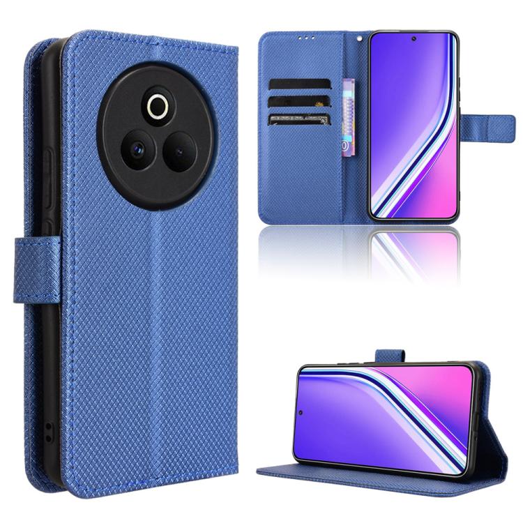 Diamond Texture Leather Phone Case, For Realme C71 4G, For Realme GT 7 5G, For Realme 14x 5G Malaysia / V70, For Realme 14 5G, For Realme P3 Ultra 5G, For Realme P3 5G / Neo7x 5G, For Realme 14 Pro Lite 5G, For Realme P3 Pro 5G, For Realme 14 Pro+ 5G