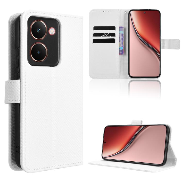 Diamond Texture Leather Phone Case, For Realme C71 4G, For Realme GT 7 5G, For Realme 14x 5G Malaysia / V70, For Realme 14 5G, For Realme P3 Ultra 5G, For Realme P3 5G / Neo7x 5G, For Realme 14 Pro Lite 5G, For Realme P3 Pro 5G, For Realme 14 Pro+ 5G
