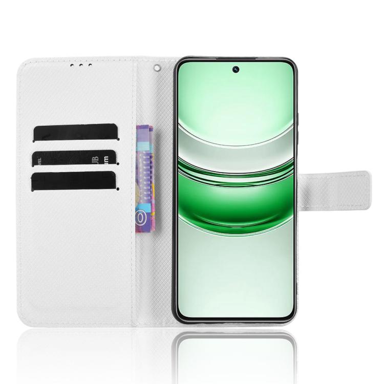Diamond Texture Leather Phone Case, For Realme 14x 5G Malaysia / V70, For Realme 14 5G, For Realme P3 Ultra 5G, For Realme P3 5G / Neo7x 5G, For Realme 14 Pro Lite 5G, For Realme P3 Pro 5G, For Realme 14 Pro+ 5G, For Realme 14 Pro 5G, For Realme C75 4G