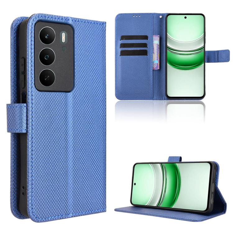 Diamond Texture Leather Phone Case, For Realme C71 4G, For Realme GT 7 5G, For Realme 14x 5G Malaysia / V70, For Realme 14 5G, For Realme P3 Ultra 5G, For Realme P3 5G / Neo7x 5G, For Realme 14 Pro Lite 5G, For Realme P3 Pro 5G, For Realme 14 Pro+ 5G