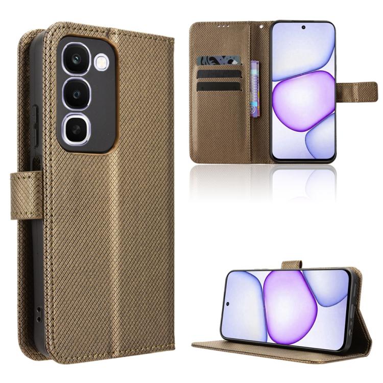 Diamond Texture Leather Phone Case, For Realme 16T 5G, For Realme C100i 4G / C100x 4G, For Realme C100 4G, For Realme C83 5G / P4 Lite 5G, For Realme P4 Power 5G, For Realme Note 80 4G, For Realme 16 5G, For Realme 16 Pro+ 5G, For Realme 16 Pro 5G
