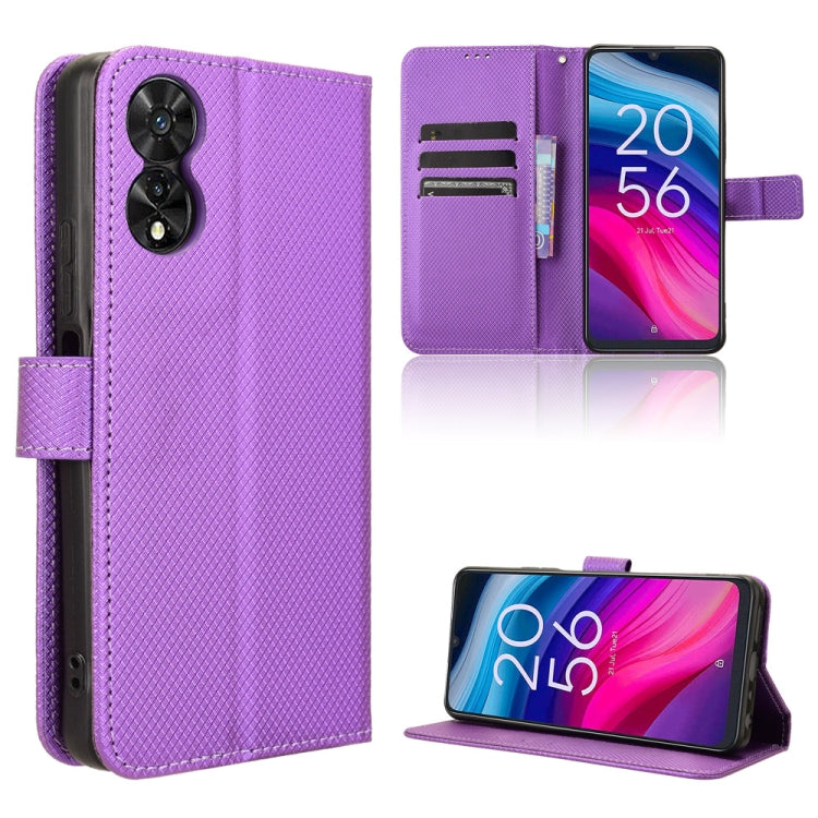 Diamond Texture Leather Phone Case, For TCL 505 4G, For TCL 502, For TCL 40 XE 5G /40 NxtPaper 5G, For TCL 40 NxtPaper 4G, For TCL 40 XE 5G, For TCL 40 XL, For TCL ION X